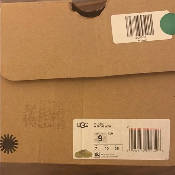 UGG Vibrant Lime Sandals - Picture 5 of 5